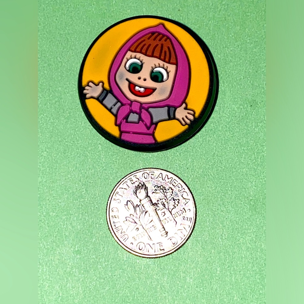 (10 for $15) Masha and The Bear Cartoon Crocs Shoe Charms